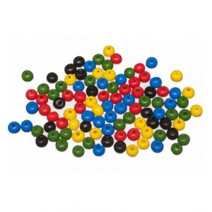 Koraliki drewniane Brewis 8mm Mix, 100szt